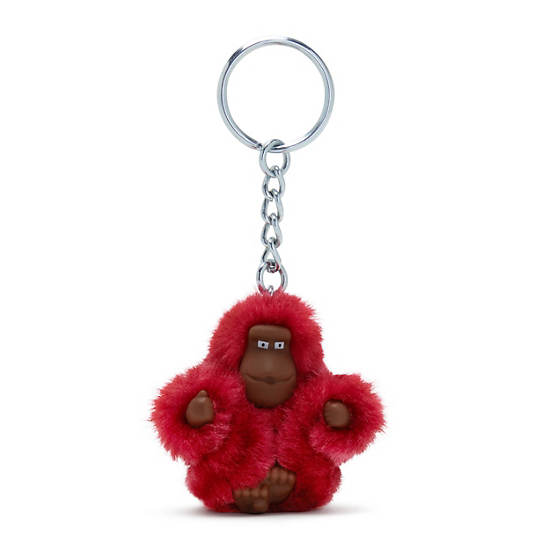 Akcesoria Kipling Sven Extra Small Monkey Keychain Czerwone Różowe | PL 1229JP